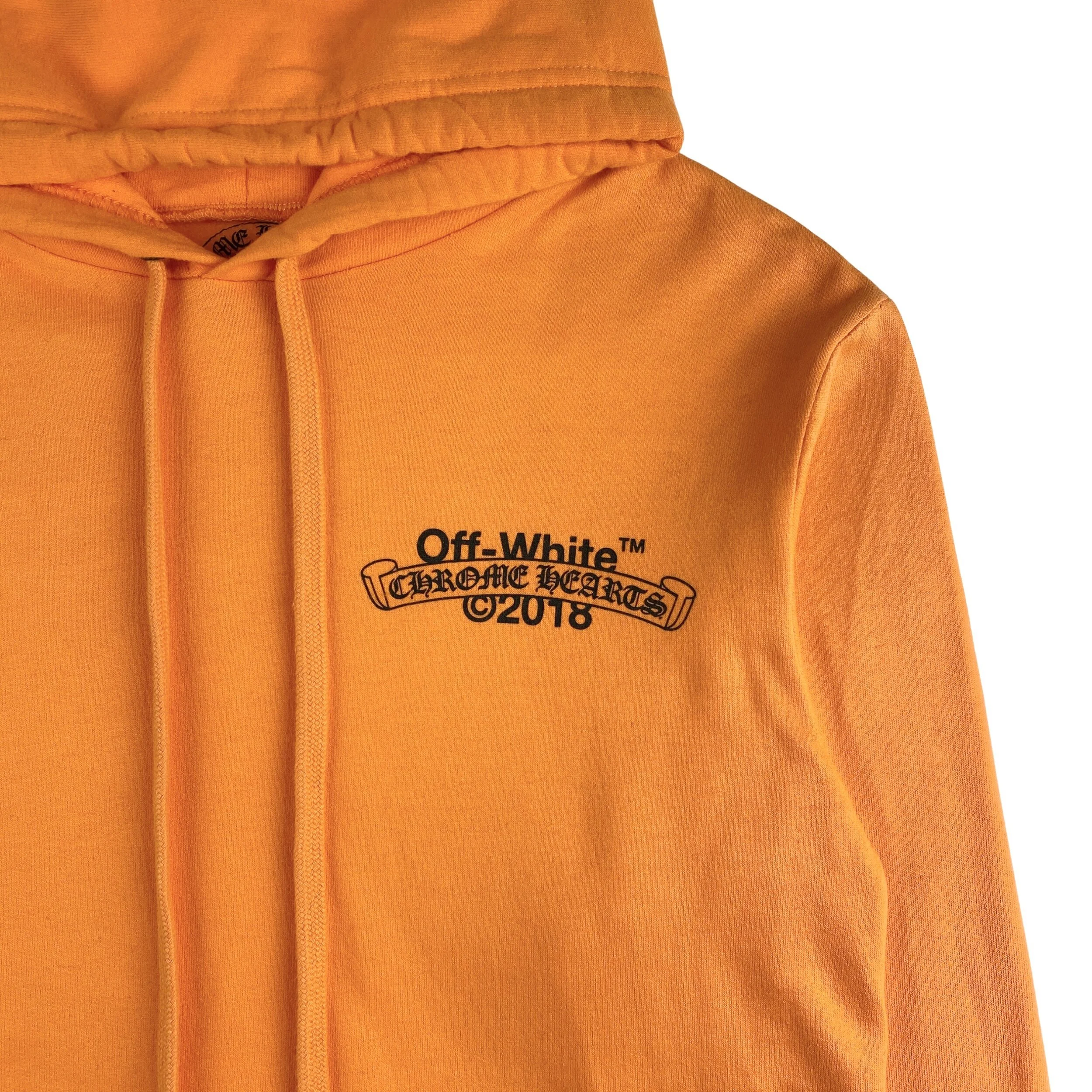 Chrome hearts x off white hoodie online